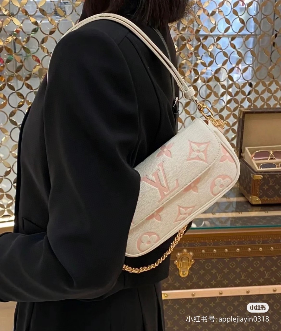 Louis Vuitton M83026 Wallet on Chain Ivy