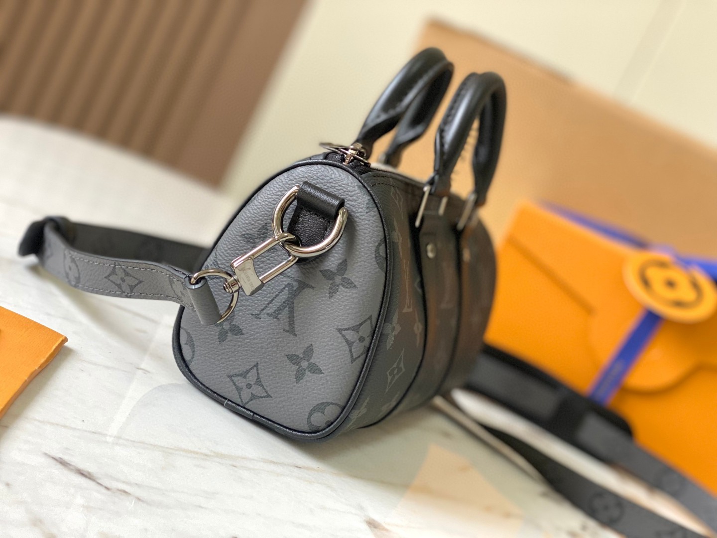 Louis Vuitton Keepall XS 'Monogram Eclipse Reverse Canvas'