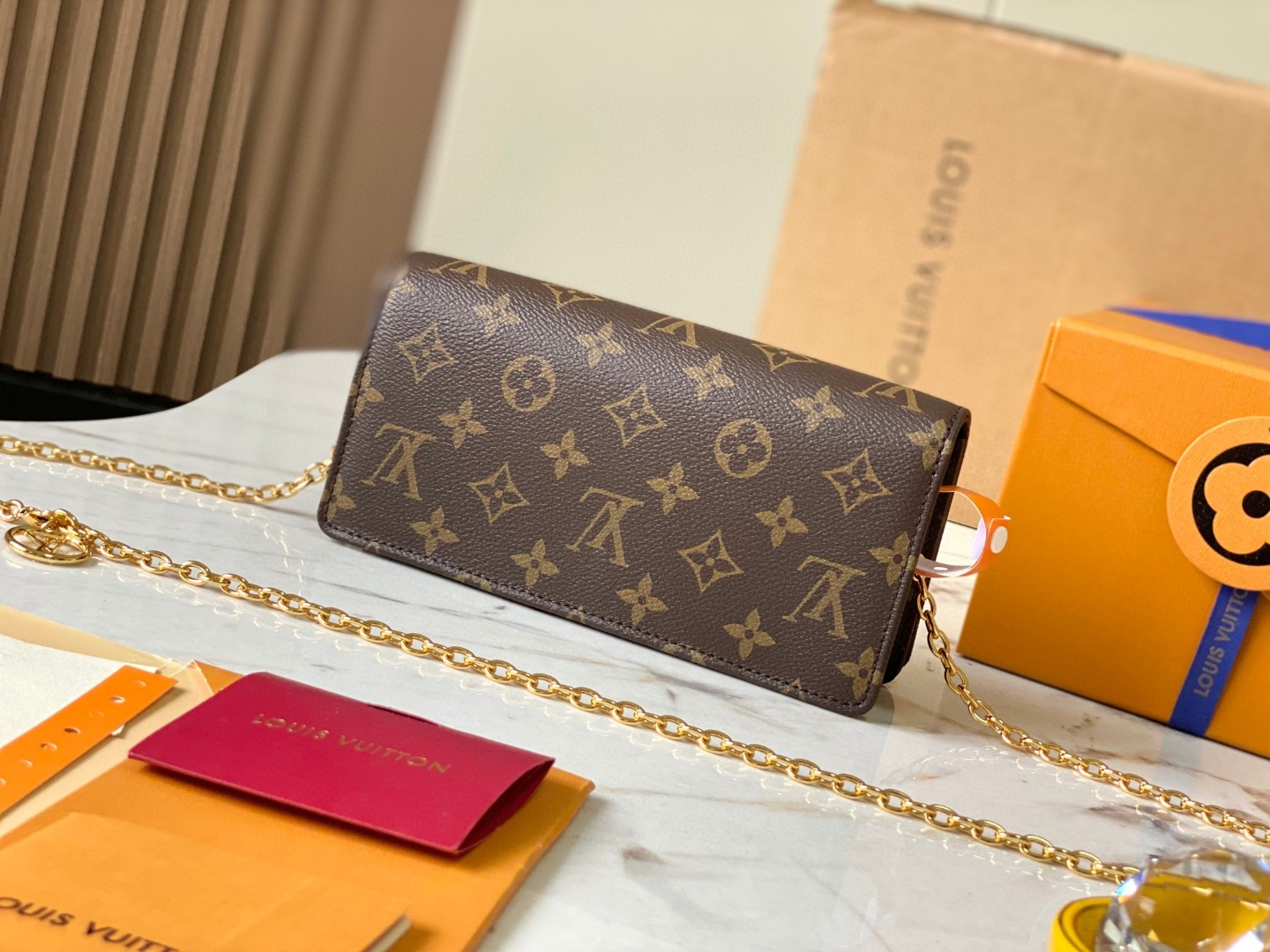 Louis Vuitton M82509 Wallet On Chain Lily