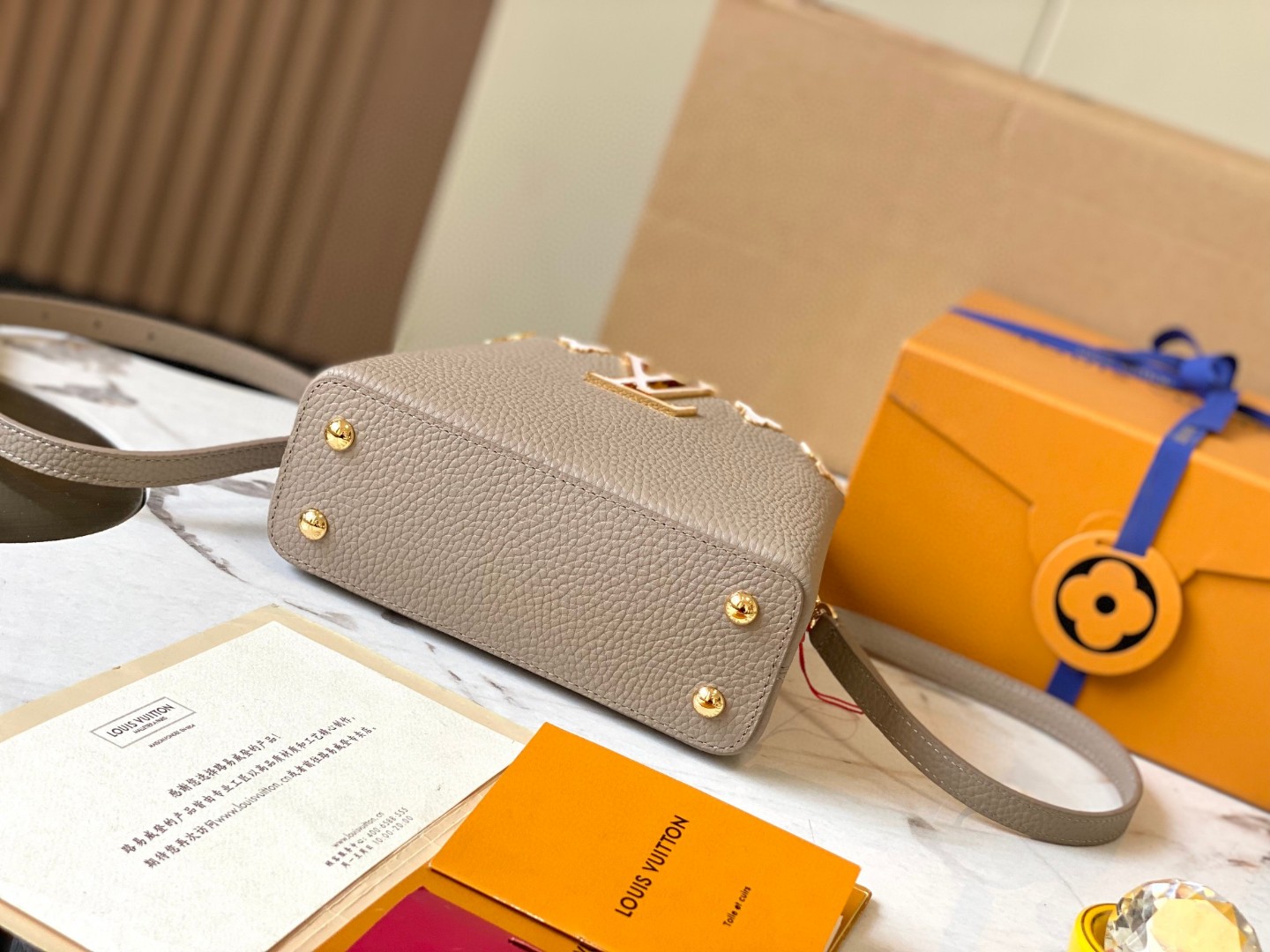 Copy of Louis Vuitton M24567 Capucines Mini