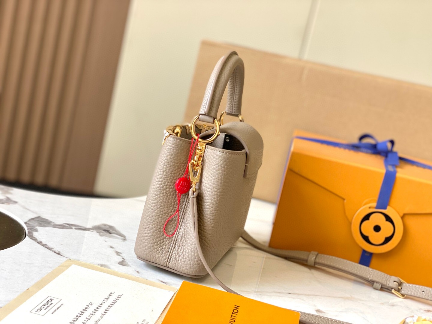 Copy of Louis Vuitton M24567 Capucines Mini