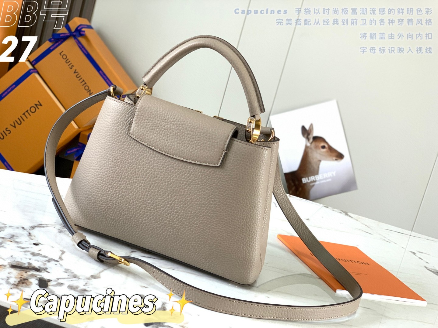 Louis Vuitton M24736Capucines BB