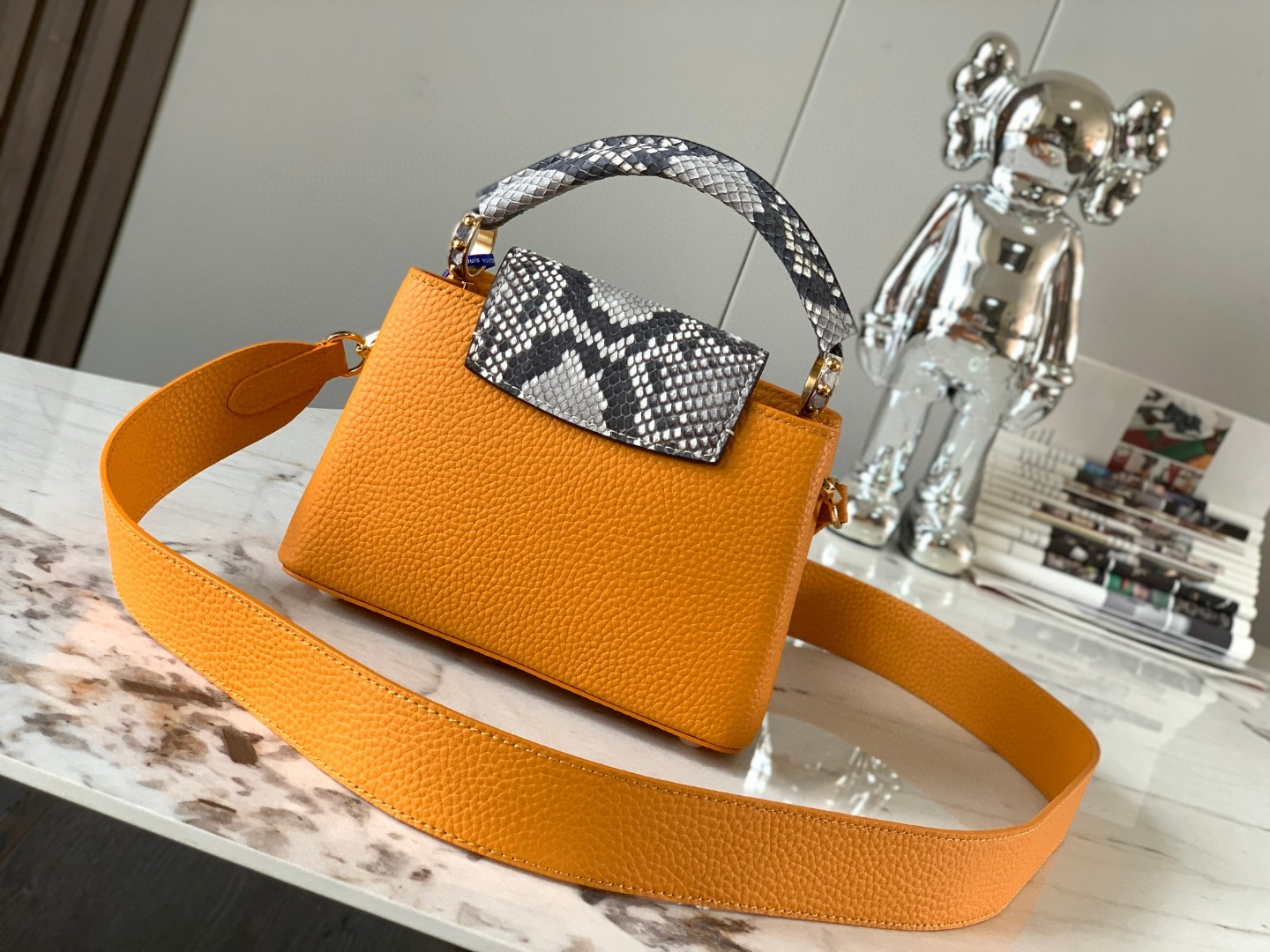 LOUIS VUITTON N81410 Capucines Mini Bag