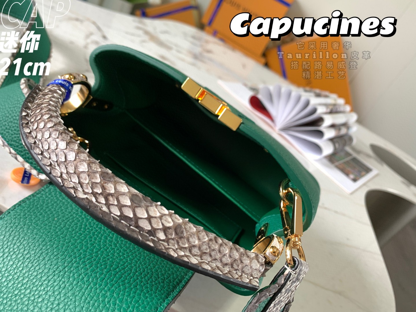 Louis Vuitton N95509 Capucines mini