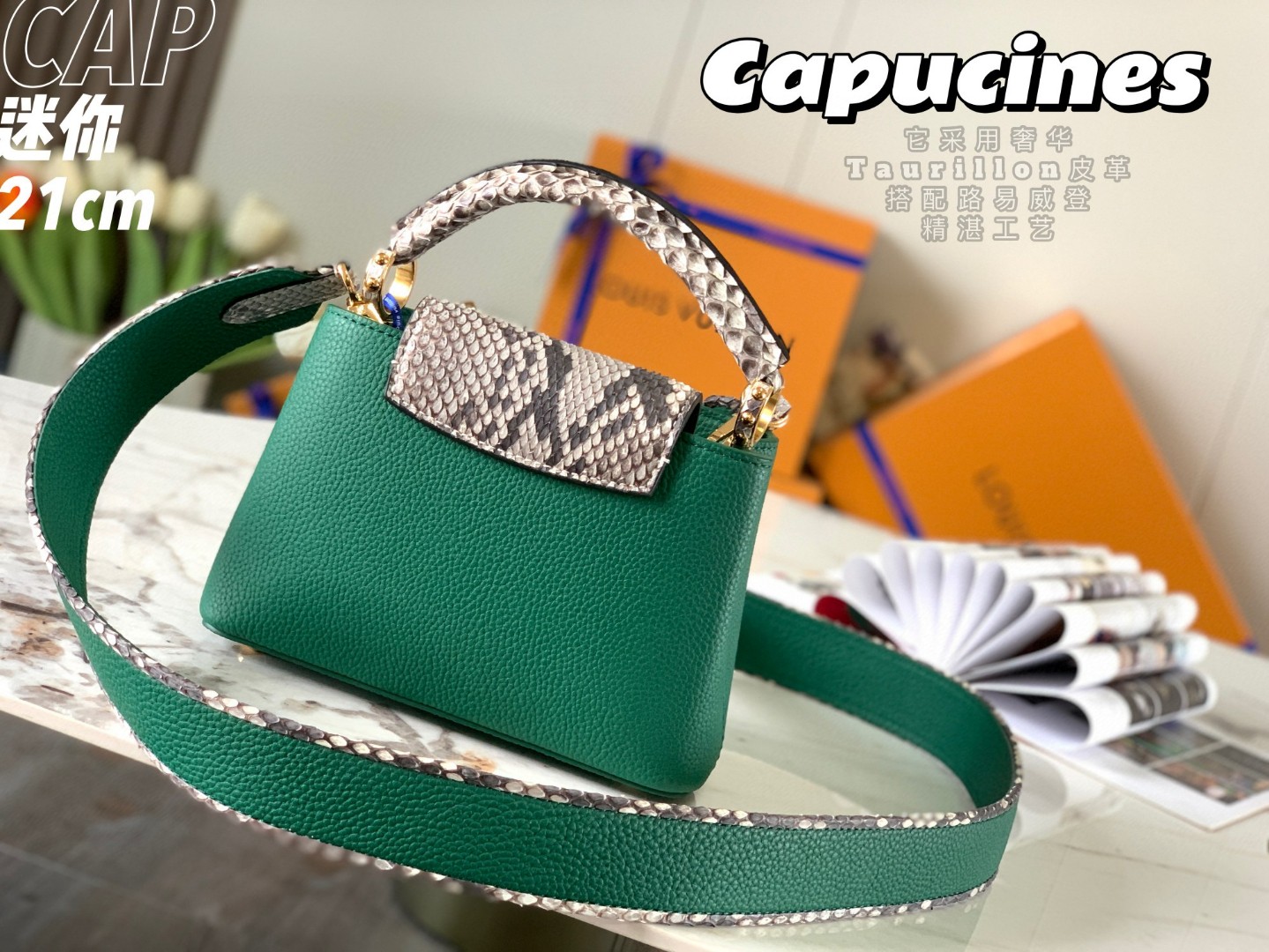Louis Vuitton N95509 Capucines mini