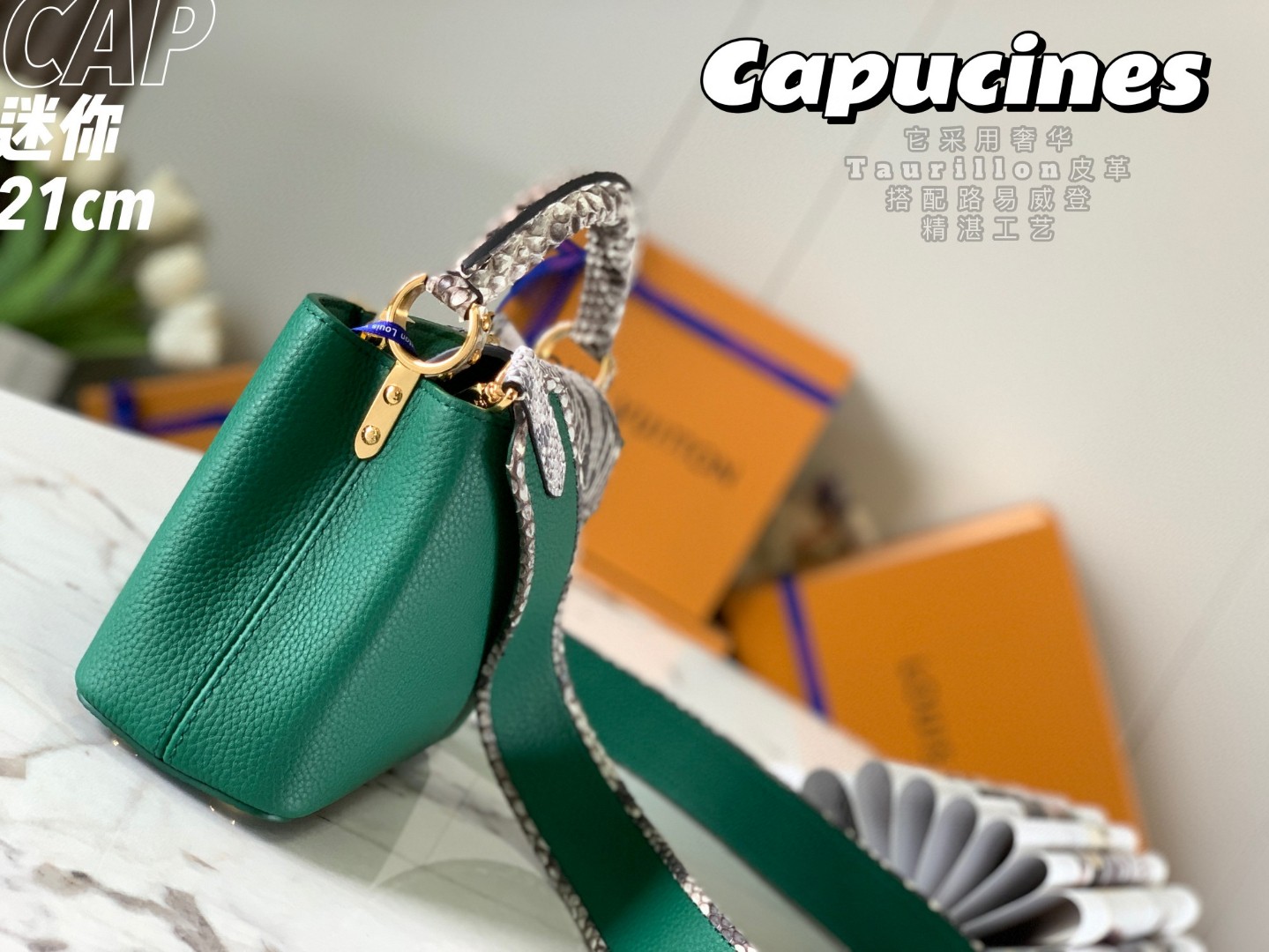 Louis Vuitton N95509 Capucines mini