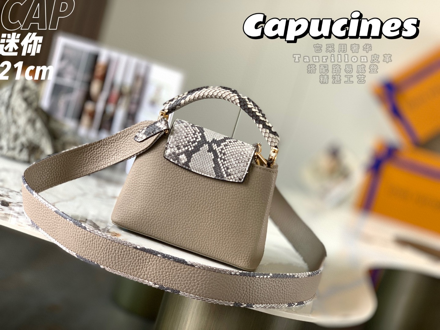 Louis Vuitton N81258 Capucines Mini Bag