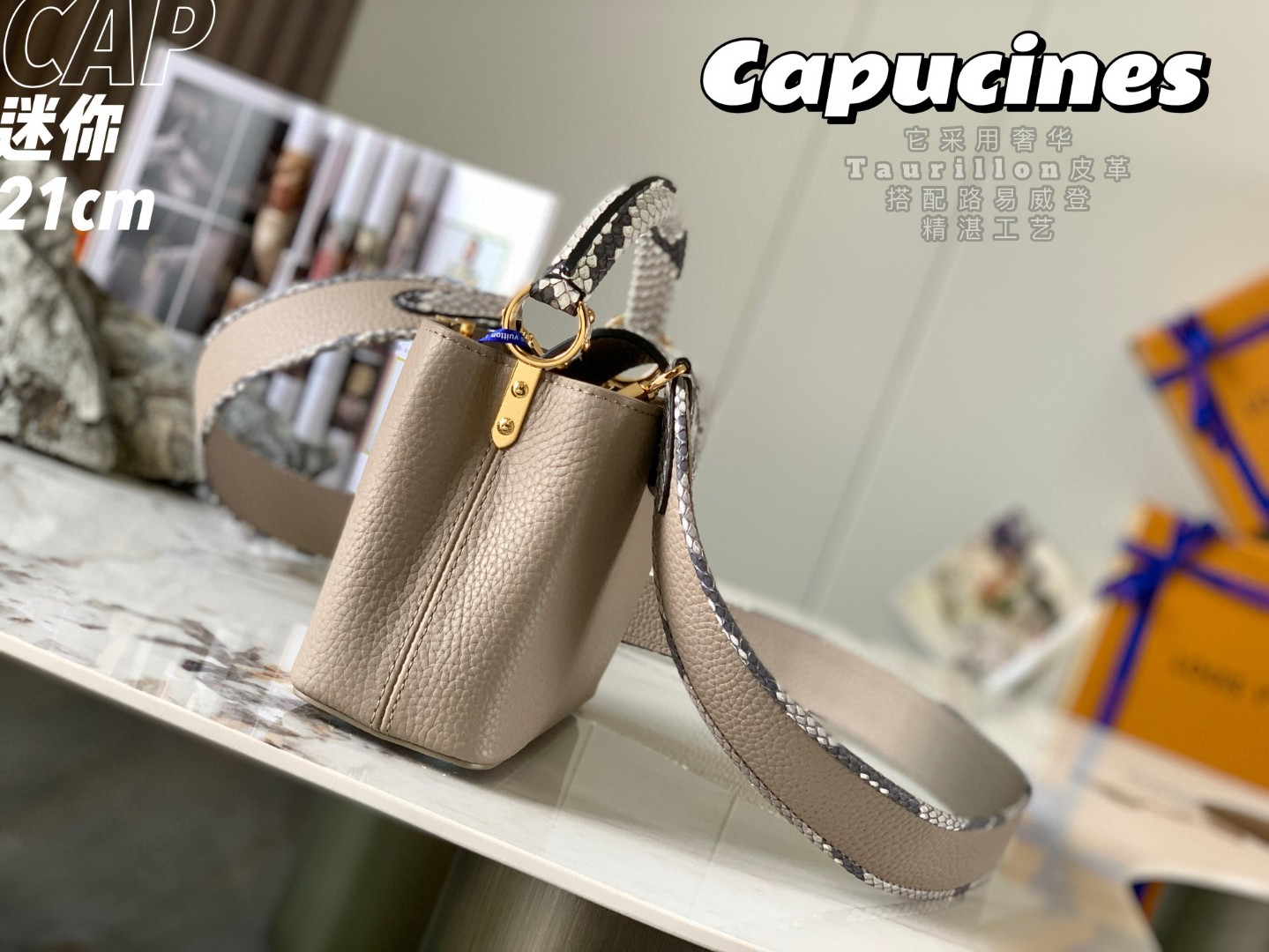 Louis Vuitton N81258 Capucines Mini Bag