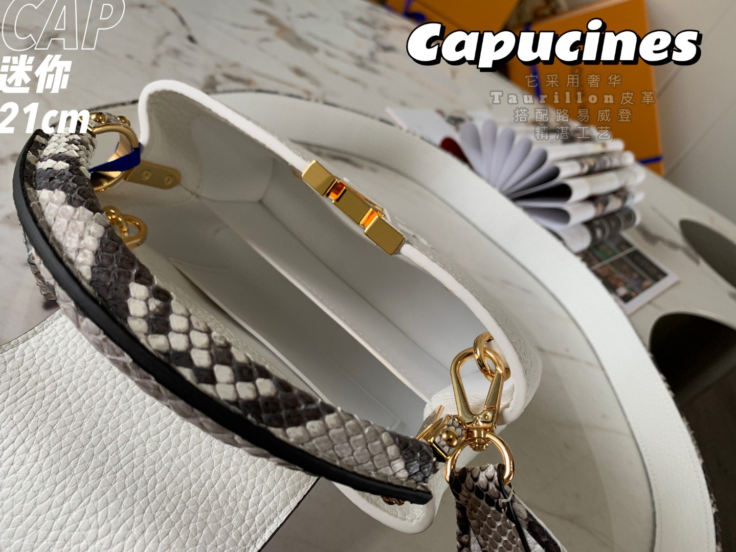 Louis Vuitton N81258 N95509 Capucines Mini Bag