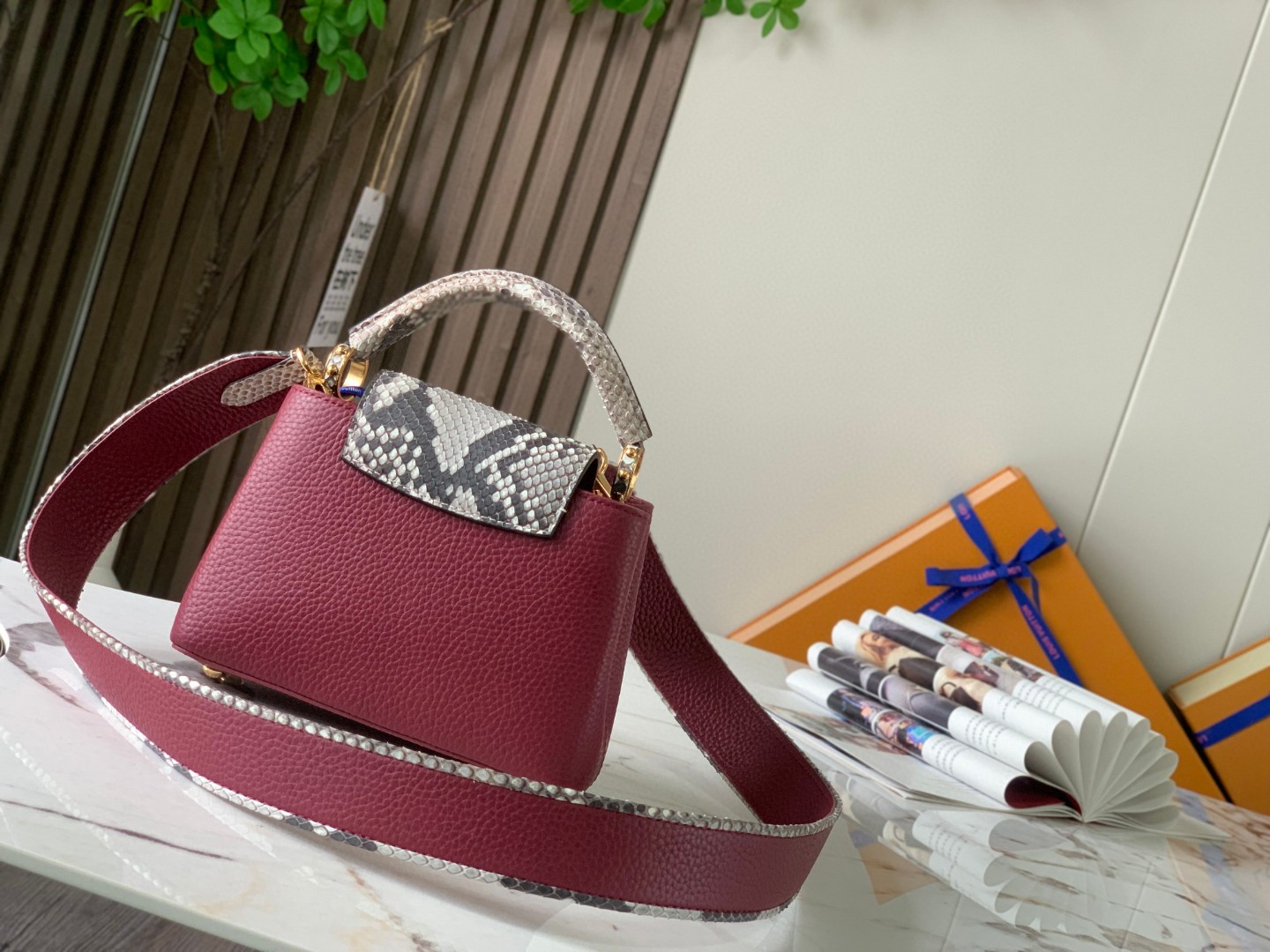 Louis Vuitton N81258 N95509 Capucines Mini Bag