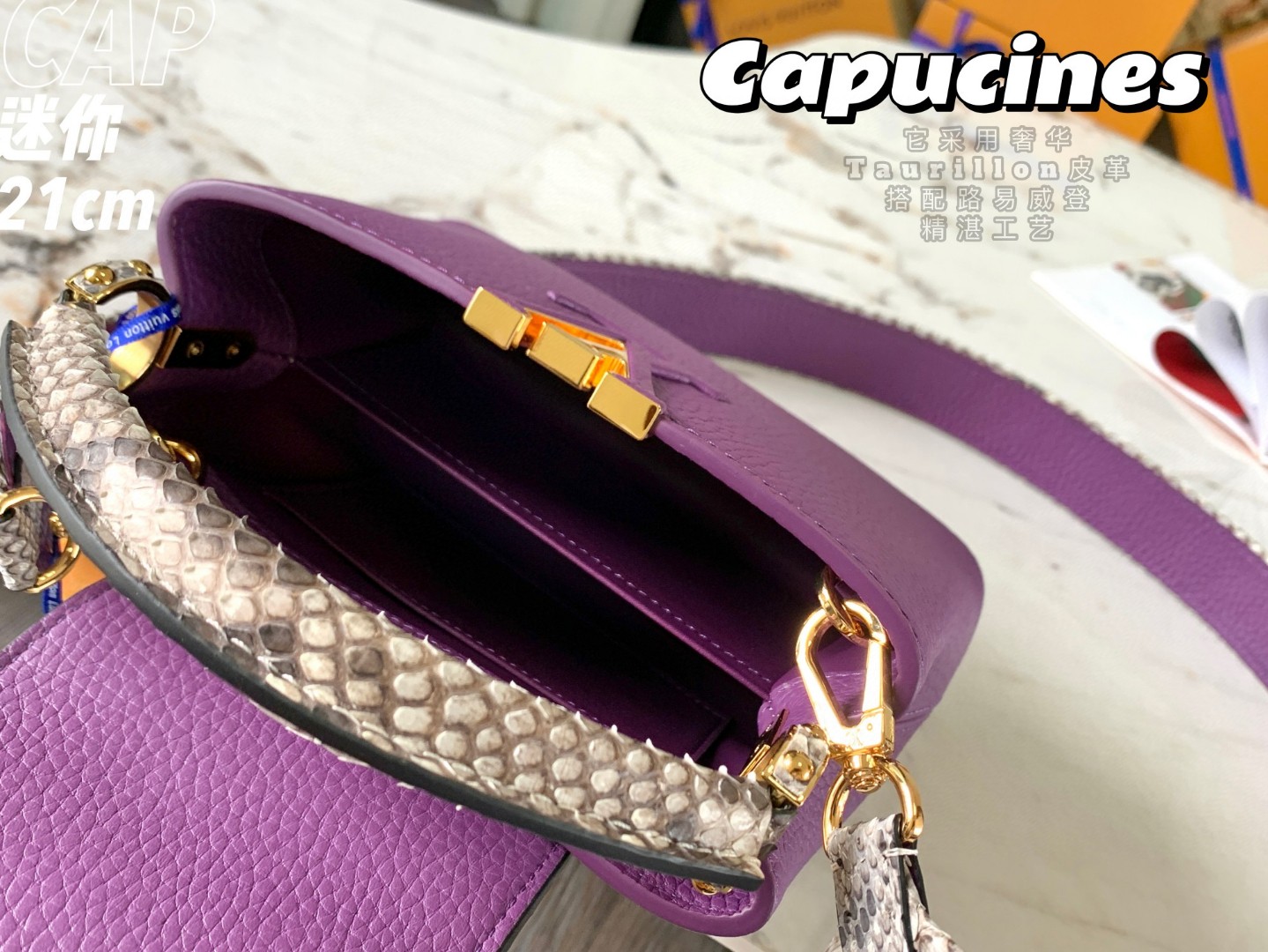 Louis Vuitton N96467 Capucines mini N95509