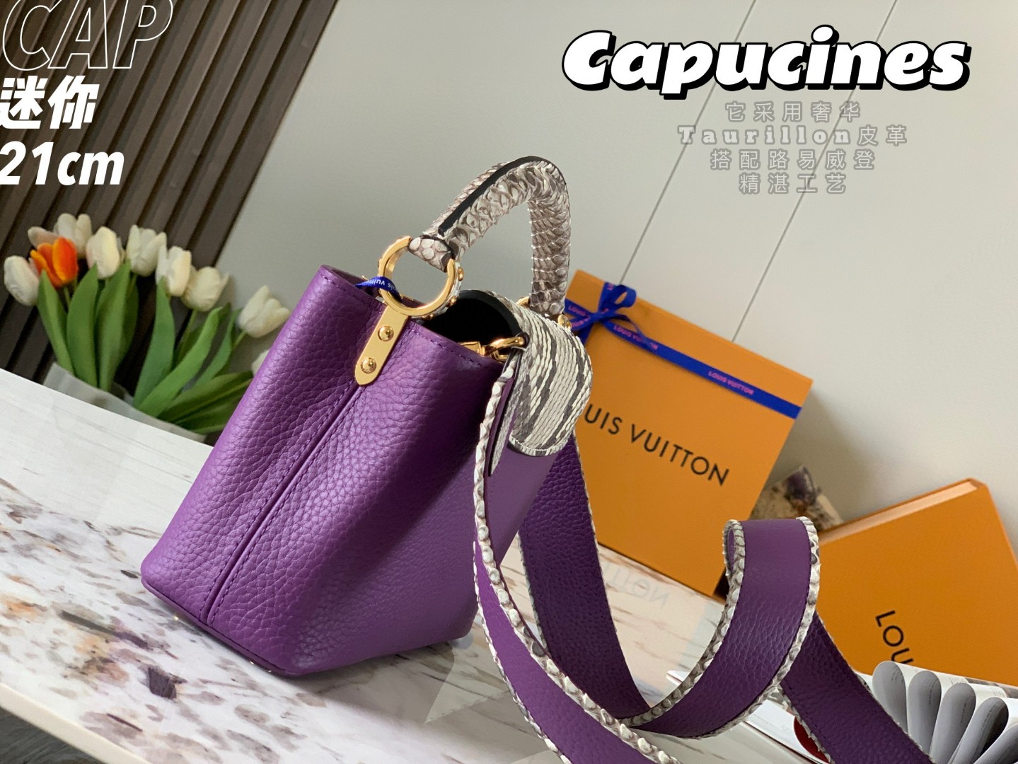 Louis Vuitton N96467 Capucines mini N95509
