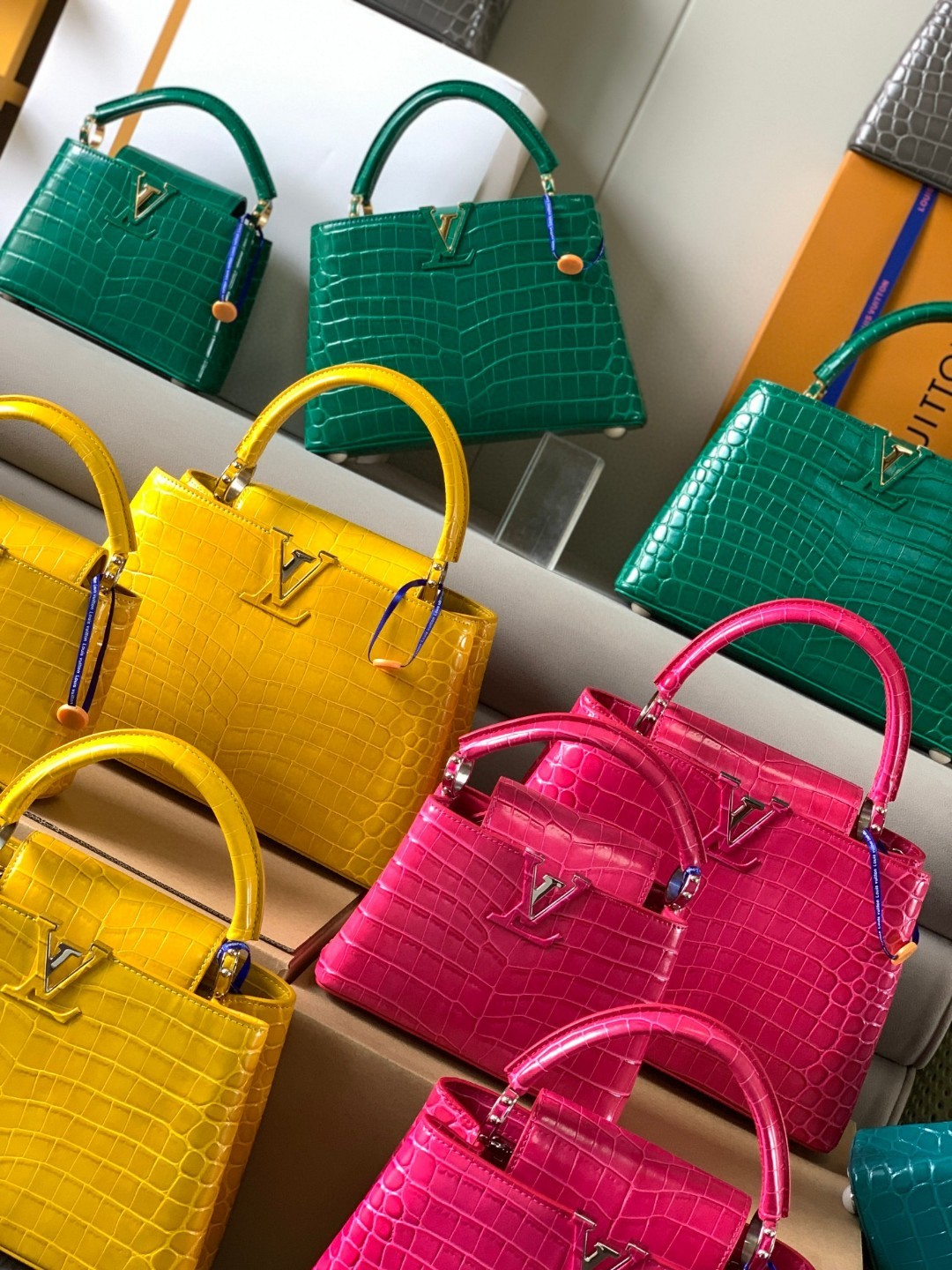 Louis Vuitton N92967 N92173 N93429 Capucines mini N95509
