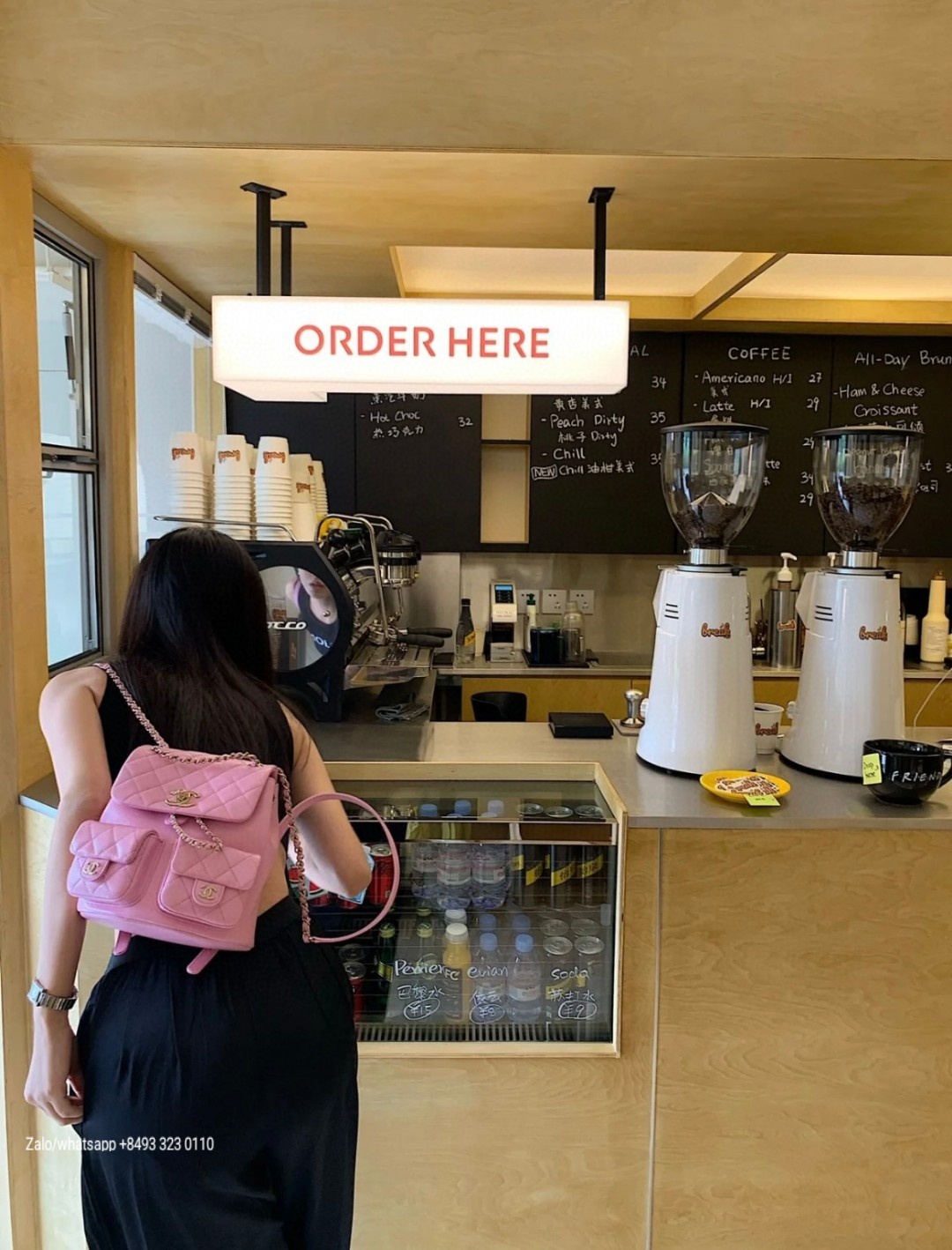 CHANEL BACKPACK Grained Calfskin & Gold-Tone Metal Pink AS3787