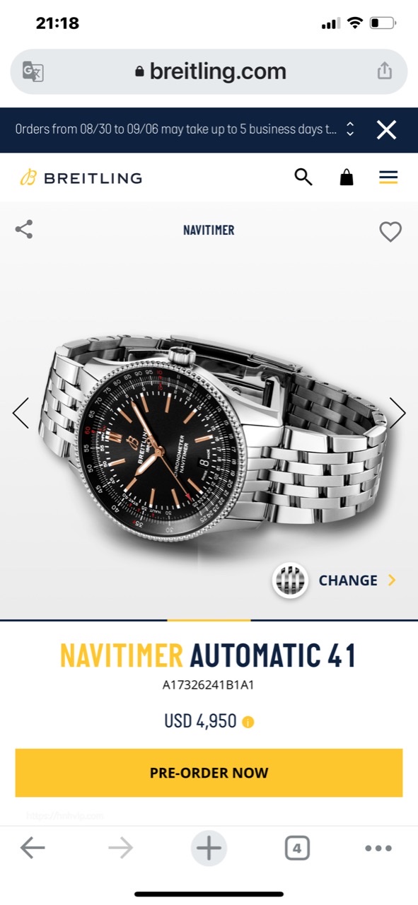 Breitling NAVITIMER AUTOMATIC 41