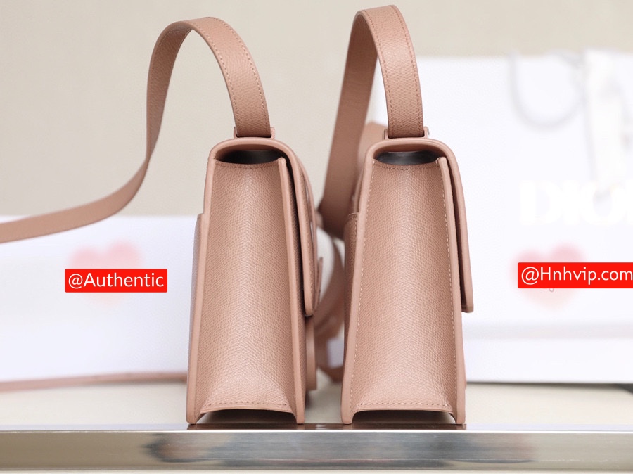 DIOR 30 MONTAIGNE BAG Blush Ultramatte Grained Calfskin