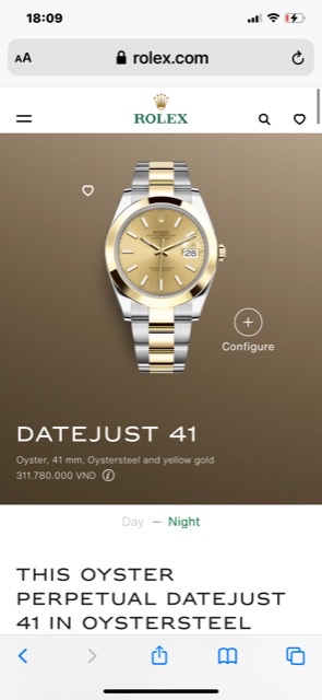 Rolex Oyster Perpetual Datejust 41MM 126333 - 0009