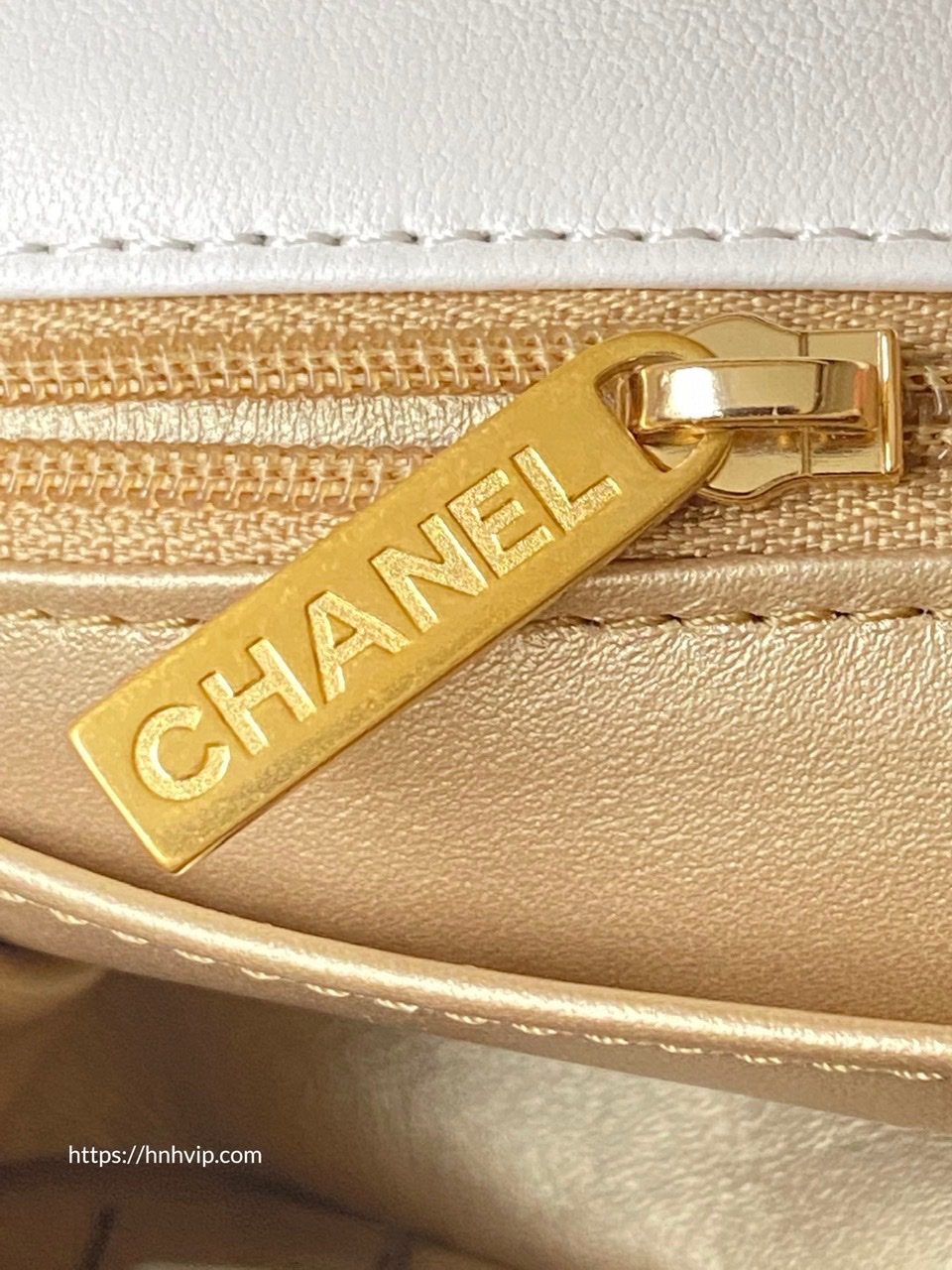 Chanel Classic Flap Runway Square small Pearl Crush Lambskin Leather