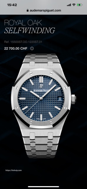 Audemars Piguet Royal Oak 15500ST.OO.1220ST.01
