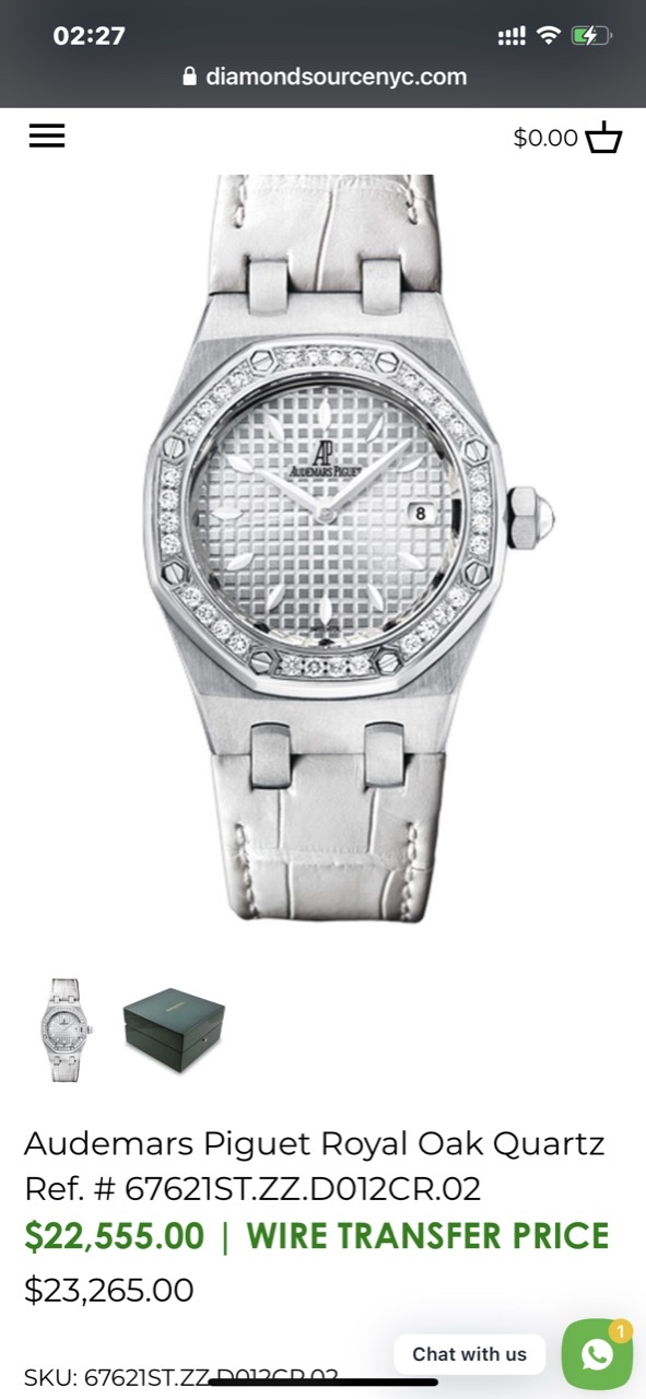 Audemars Piguet Royal Oak 67621 ST.ZZ.D002CR.01