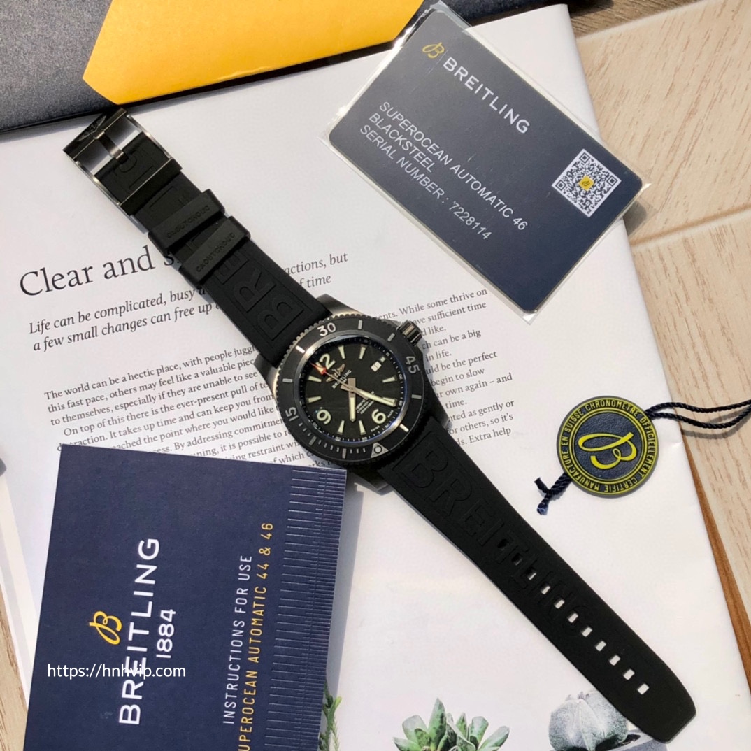Breitling SUPEROCEAN AUTOMATIC 46 BLACK STEEL