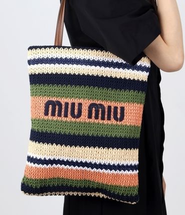 Miu Miu Crochet tote bag 5BG248 2DO3 F03QS