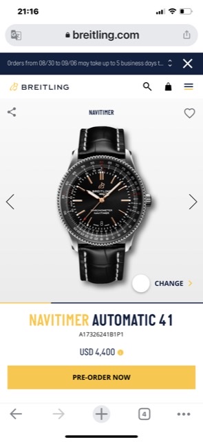 Breitling NAVITIMER AUTOMATIC 41