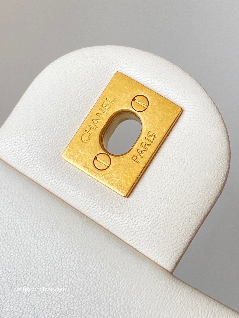 Chanel Classic Flap Runway Square small Pearl Crush Lambskin Leather