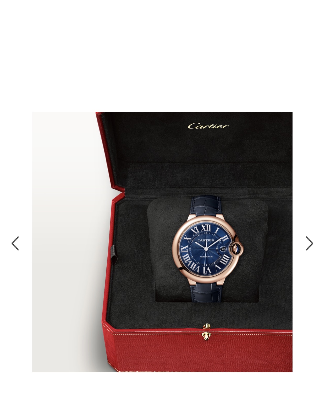 BALLON BLEU DE CARTIER WATCH WGBB0036