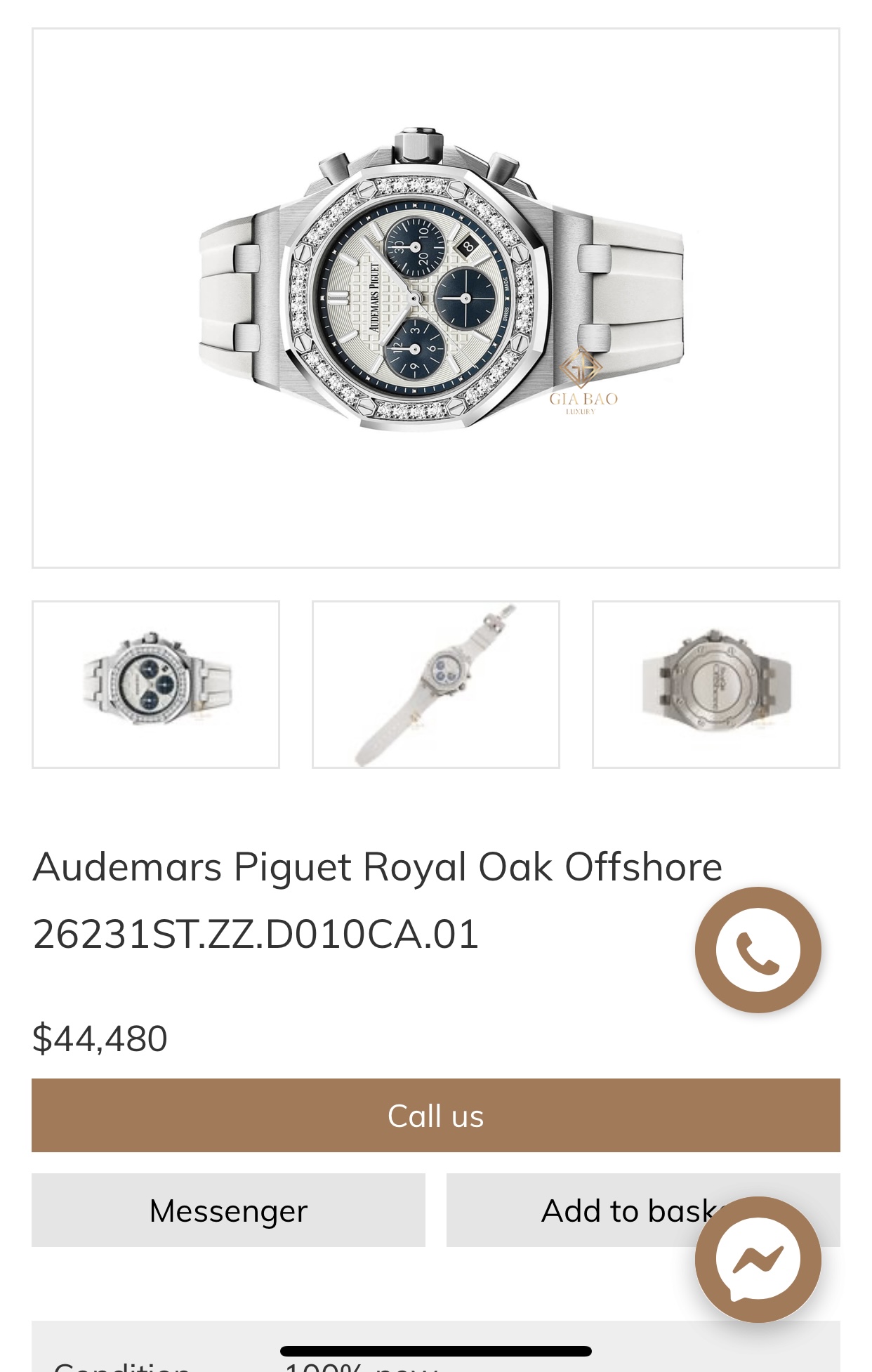 Audemars Piguet Royal Oak Offshore 26231ST.ZZ.D010CA.01