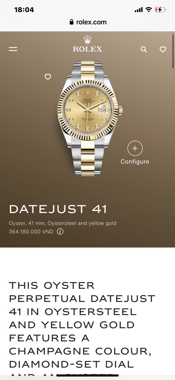 Rolex Oyster Perpetual Datejust 41MM 126333 - 0011