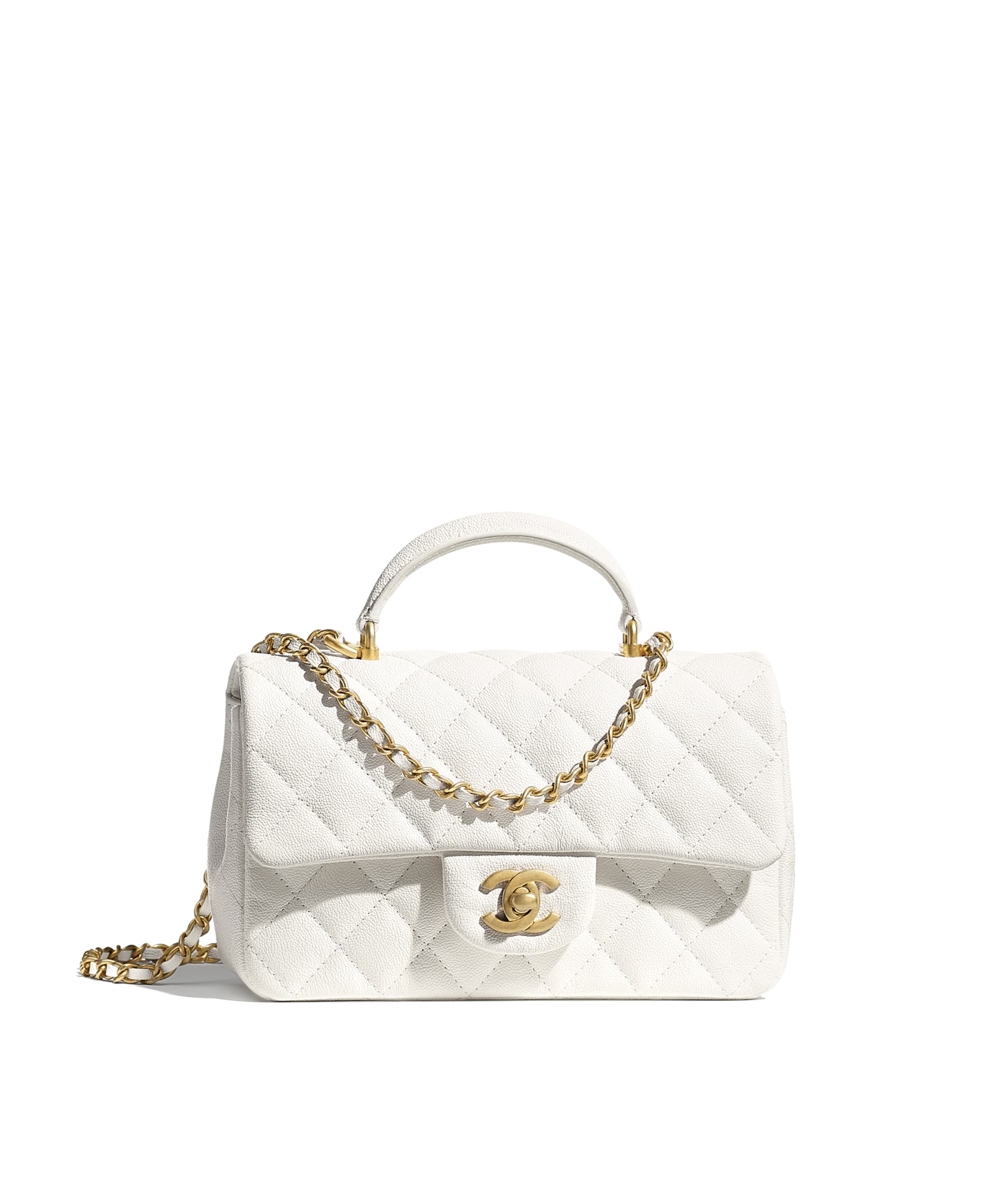Chanel MINI FLAP BAG WITH TOP HANDLE | Hàng hiệu 1:1 HVip