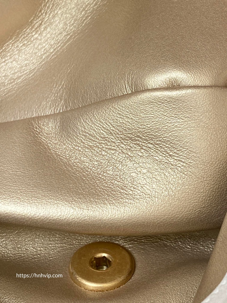 Chanel Classic Flap Runway Square small Pearl Crush Lambskin Leather