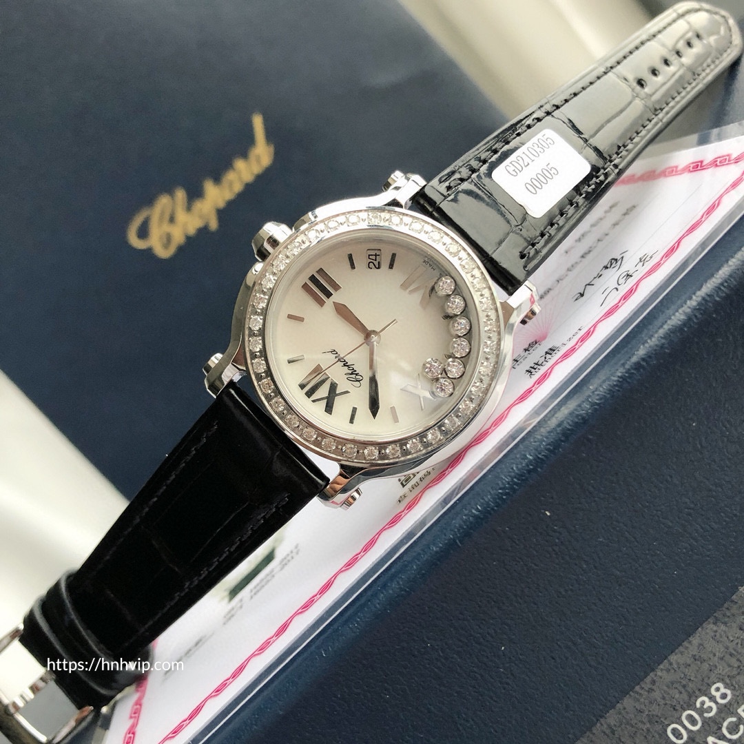 Chopard Happy Round Sport Diamond Bezel 278475-3037
