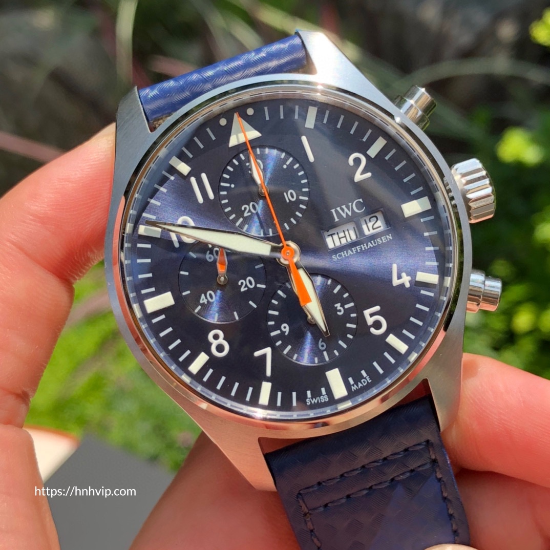 IWC IW377729 Pilot's Watch Chronograph Captain Blue / Tmall