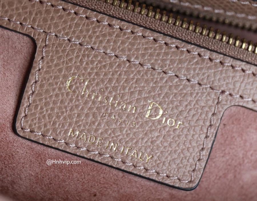 DIOR SADDLE BAG Warm Taupe Grained Calfskin