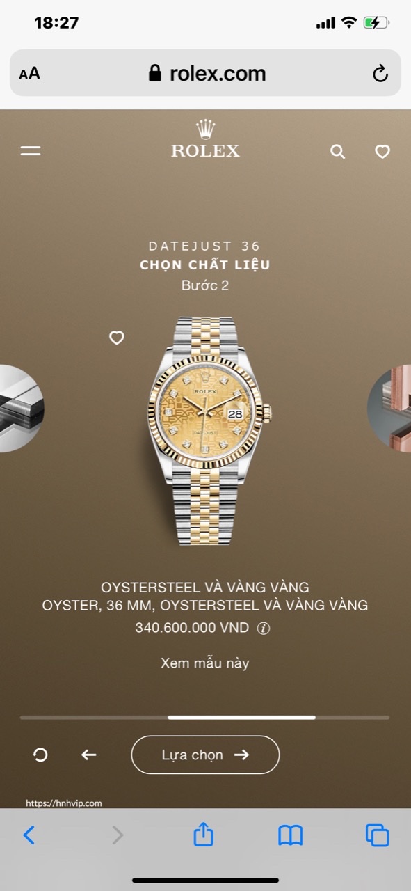 Rolex Datejust 36 M126233-0033 36mm