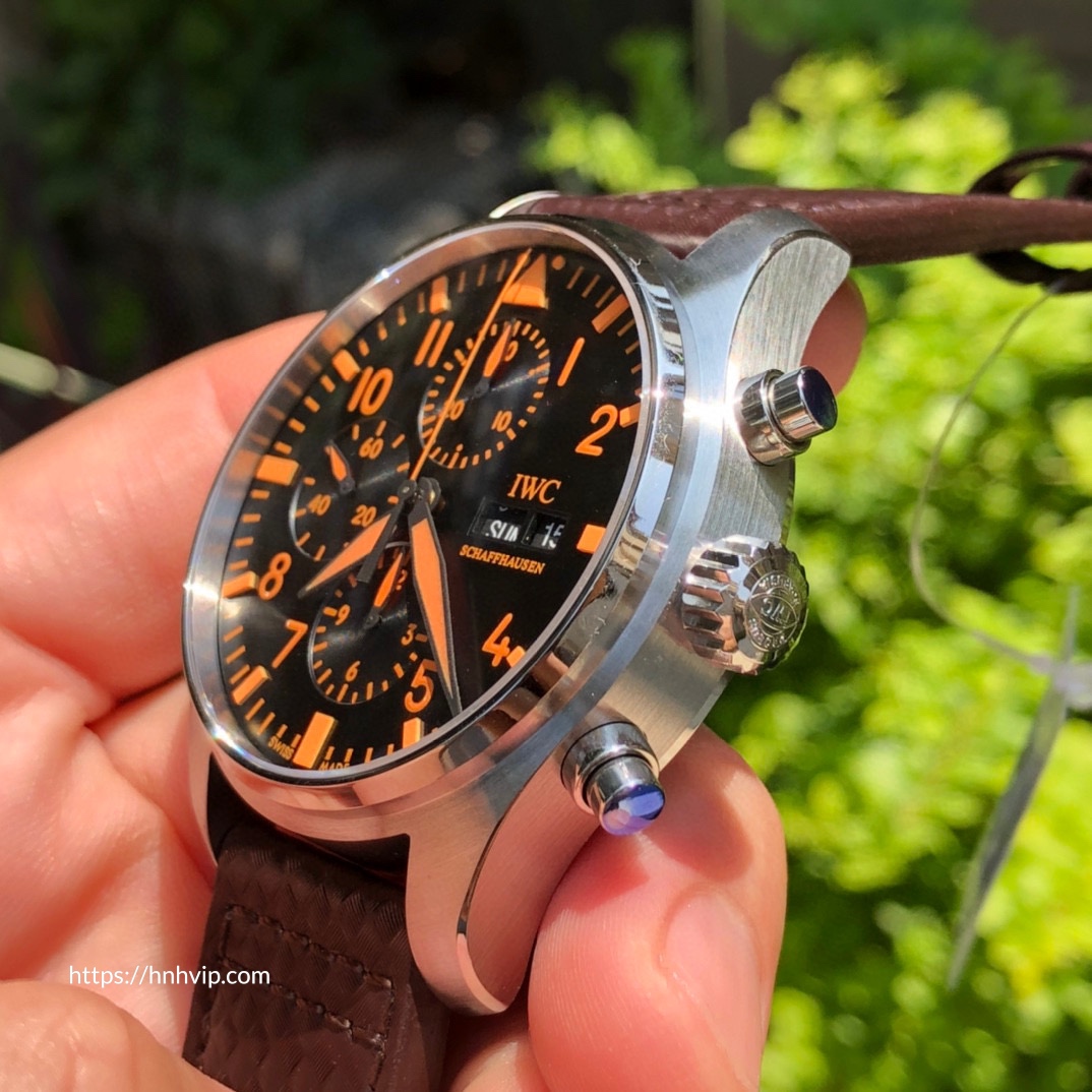 IWC IW3777230 Pilot's Watch Chronograph Orange Storm