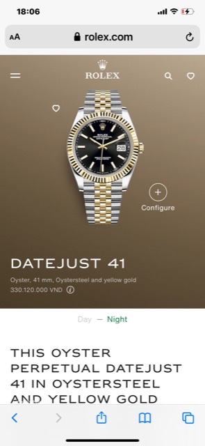 Rolex Oyster Perpetual Datejust 41MM 126333 - 0014
