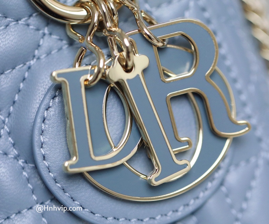 Mini Lady Dior Bag Cloud Blue Cannage Lambskin | Hàng Hiệu 1:1 Hvip