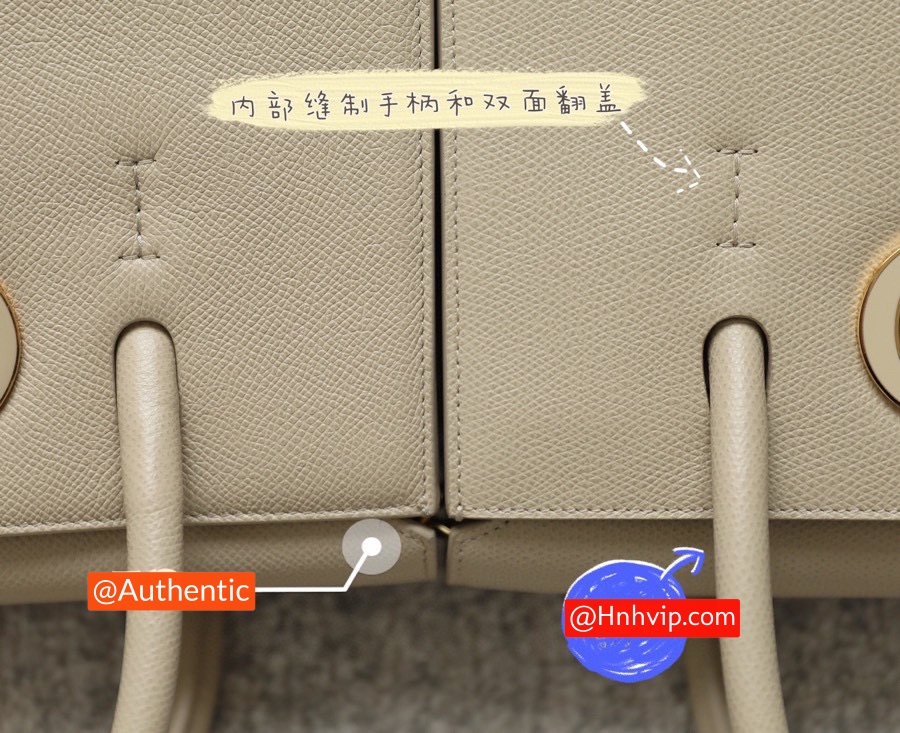 DIOR MEDIUM ST HONORÉ TOTE IVORY Grained Calfskin