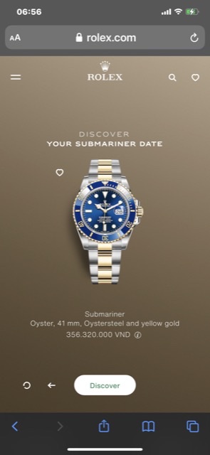 Rolex Oyster Perpetual Submariner Date 126613LB