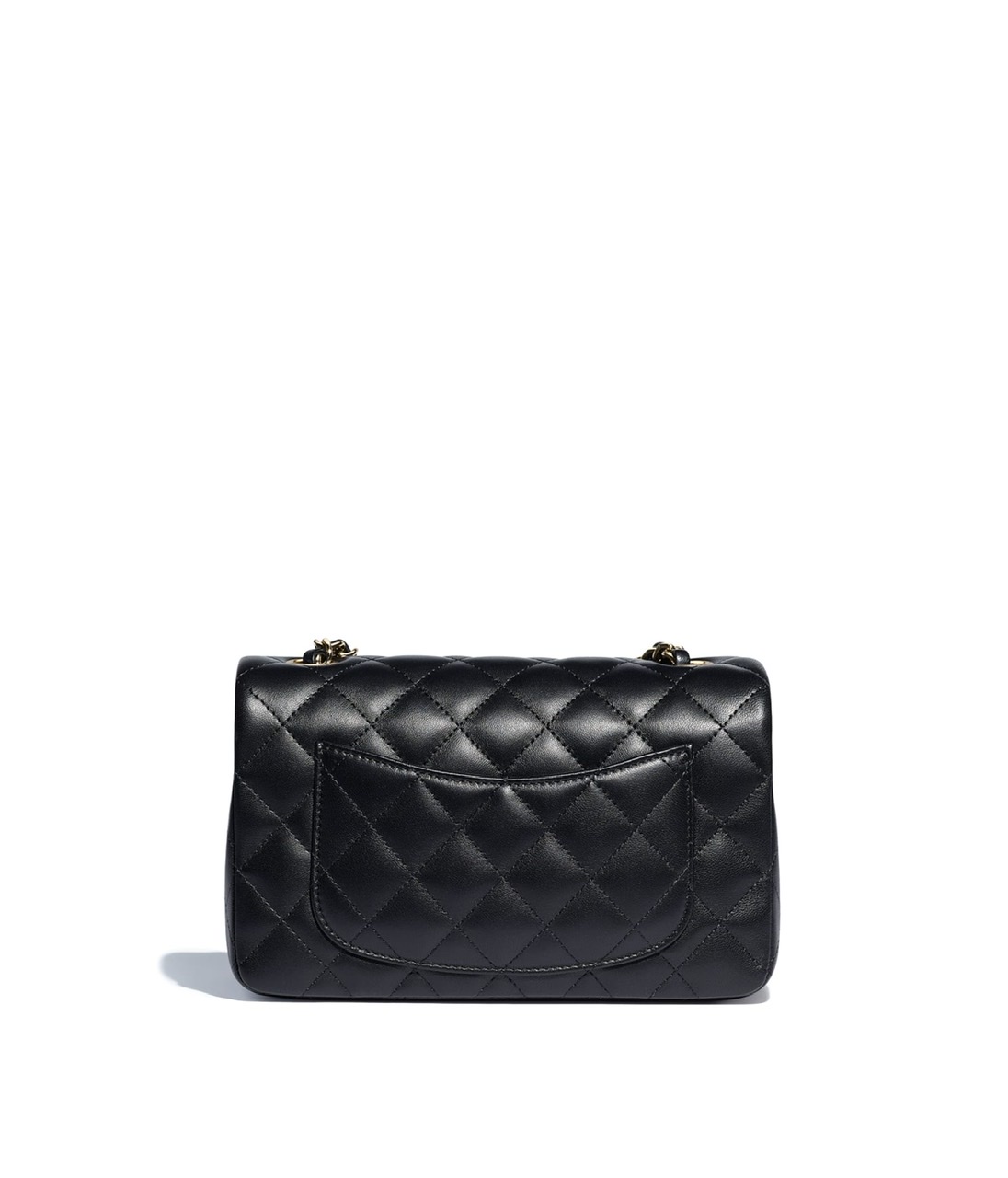 Chanel MINI FLAP BAG Lambskin & Gold-Tone Metal Black