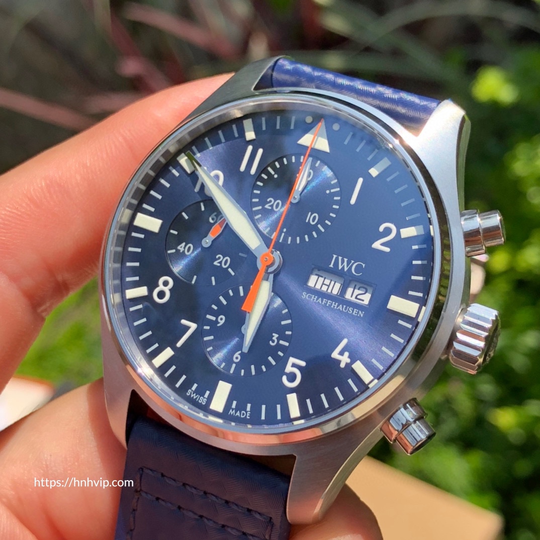 IWC IW377729 Pilot's Watch Chronograph Captain Blue / Tmall