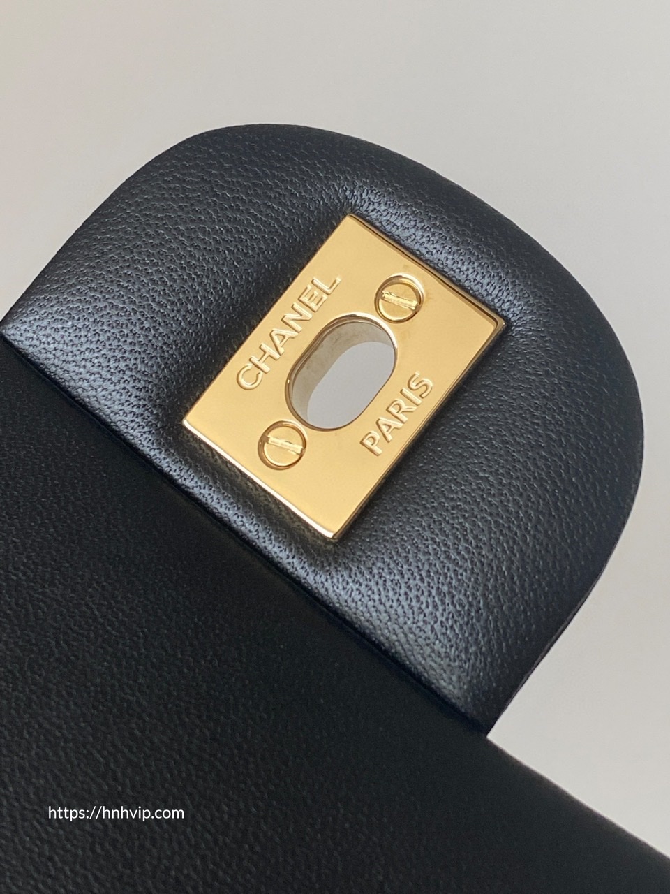 Chanel MINI FLAP BAG Lambskin & Gold-Tone Metal Black