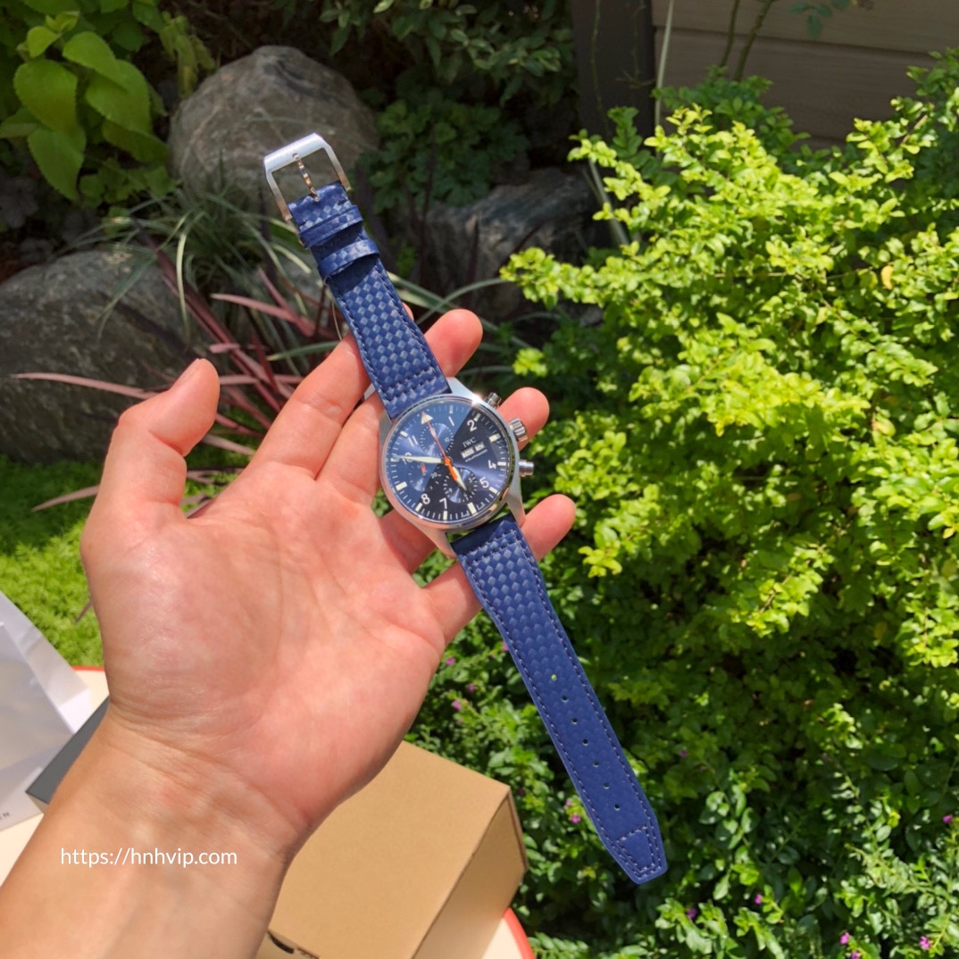 IWC IW377729 Pilot's Watch Chronograph Captain Blue / Tmall