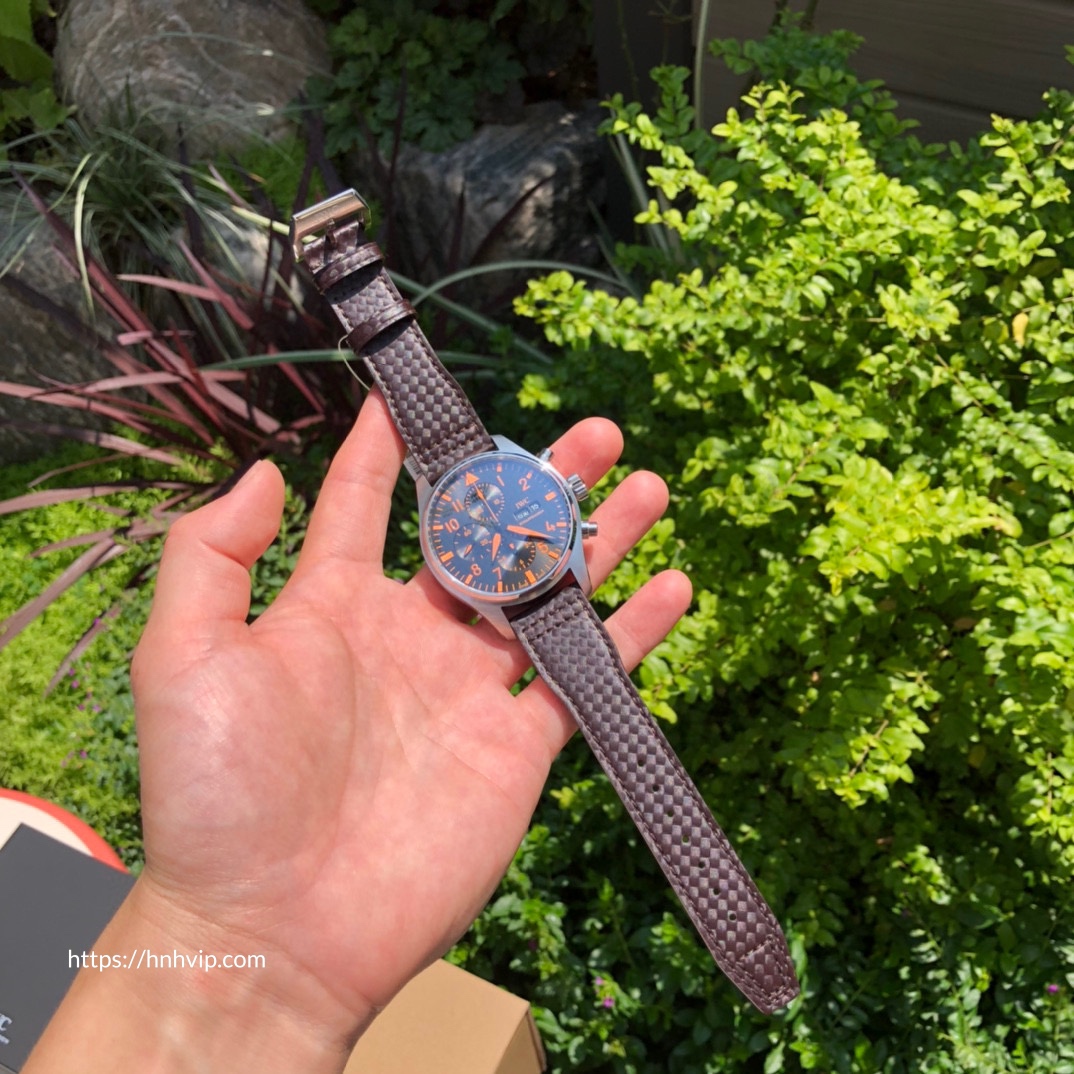 IWC IW3777230 Pilot's Watch Chronograph Orange Storm