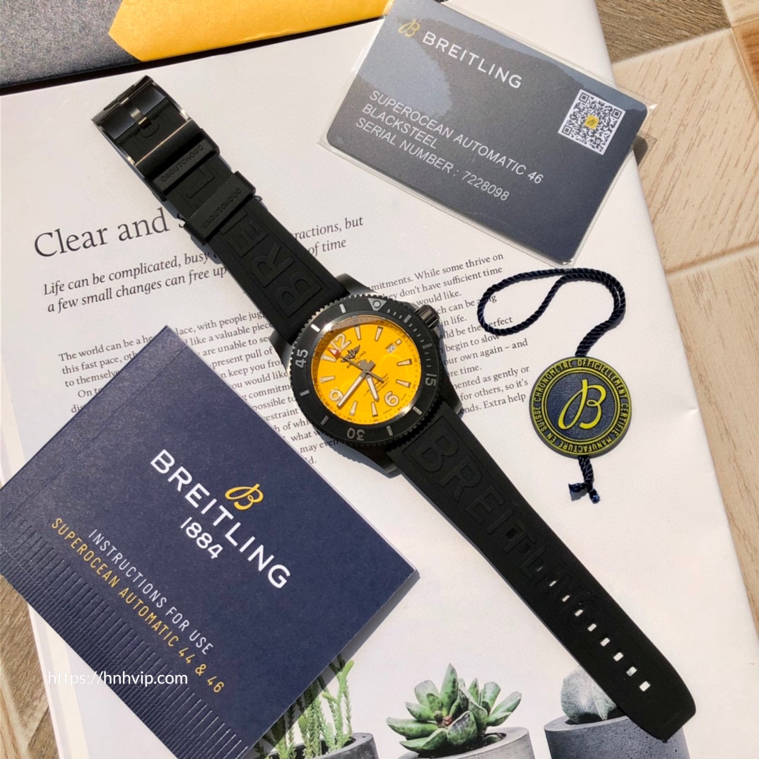 Breitling SUPEROCEAN AUTOMATIC 46 BLACK STEEL