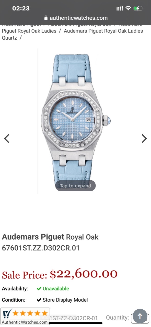 Audemars Piguet Royal Oak 67601ST.ZZ.D057CR.01