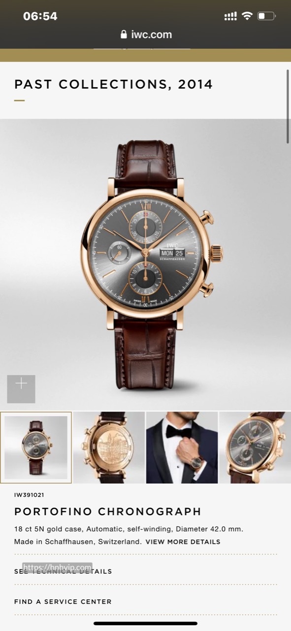 IWC IW391021 PORTOFINO CHRONOGRAPH